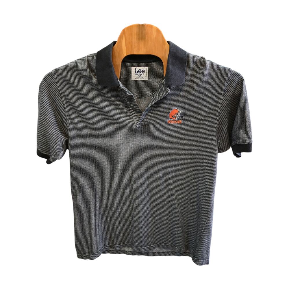 Vintage Lee Sport Cleveland Browns - Mens Large Polo - Preowned